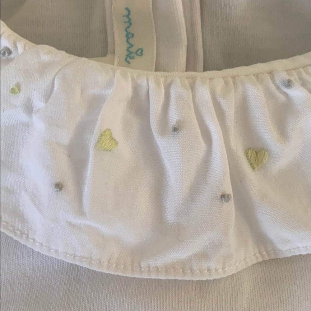 MARIE CHANTAL BABY BODYSUIT RUFFLE NECK - Picture 4 of 5